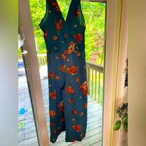 Floral jumpsuit